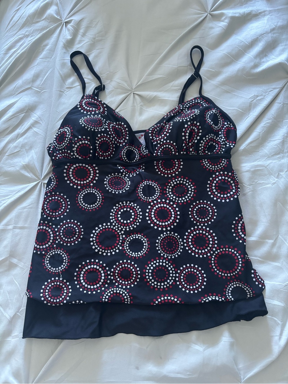 Gothic Black and White Patterned Women's Top